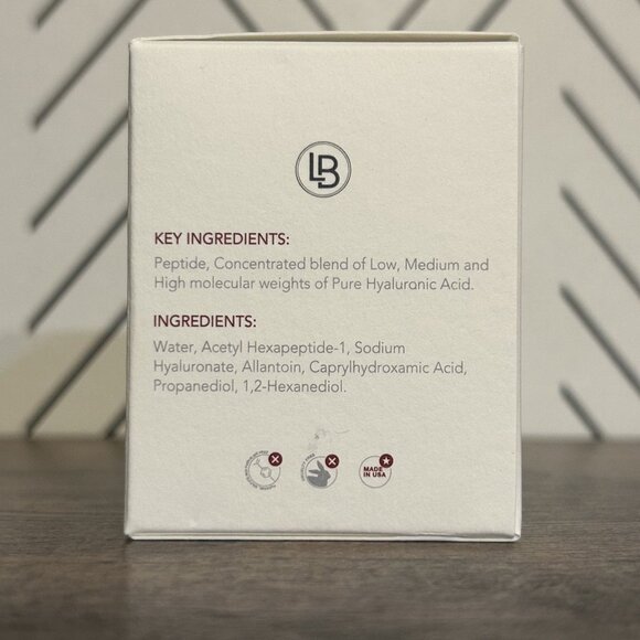 Lorde + Belle Wrinkle Reducing Booster Serum Hyaluronic Acid Retinoid SEALED - Picture 5 of 7